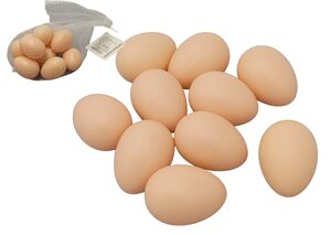 OVOS DE BRINQUEDO 10 UND 21180