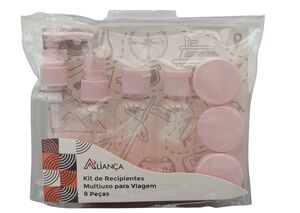 FRASCO DE VIAGEM KIT 8 PCS 19834