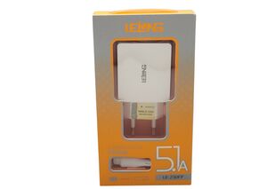 CARREGADOR DE VIAGEM V8 5,1A LELONG LE-230FV