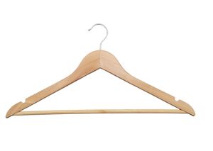 CABIDE DE MADEIRA 44CM 1PÇS