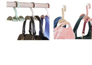 KIT 3 CABIDE SUPORTE BOLSAS, BONE GIRATÓRIO