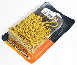 ELASTICO DE USO GERAL 80 GRAMAS AMARELO (APROX 100UN)