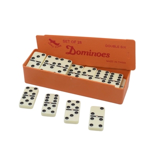 DOMINO DE MELAMINA 28 PCS 5,1 CM X 2,5 CM X 10 MM 21222