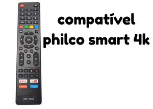 CONTROLE ATF-7250 COMPATIVEL PHILCO SMART 4K
