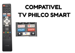CONTROLE LE-7486 COMPATIVEL TV PHILCO SMART