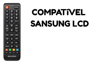 CONTROLE MAX-605A  COMPATIVEL SANSUNG LCD