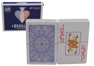 BARALHO DE PAPEL 1 PAR 56 X 86 MM AX13714TTD