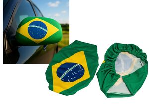 CAPA PARA RETROVISOR CARRO 2 PCS 24X15 CM 20891