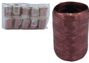 FITILHO MARROM 05MMX50M PCT C/ 10 UNIDADES