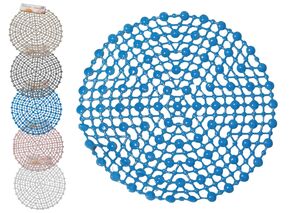 TAPETE BANHEIRO PVC ANTIDERRAPANTE 44 CM X 44 CM 21043