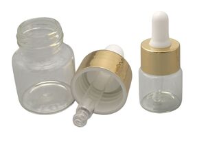 KIT 12 FRASCO CONTA GOTAS DE VIDRO 30 ML 10 CM X 3 CM