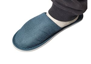 PANTUFAS DE POLIESTER TAMANHO UNICO 30 CM COR SORTIDA  21063