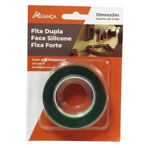 FITA DUPLA FACE 12 MM X 2 M DE ACRILICO 21201