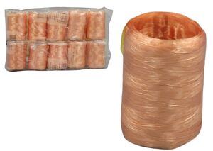 FITILHO 05MMX50M SALMAO PCT C/ 10 UNIDADES