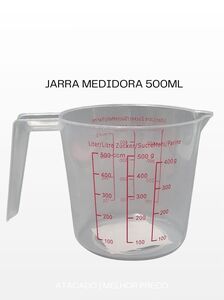 JARRA MEDIDORA PLASTICO 500ML 4502
