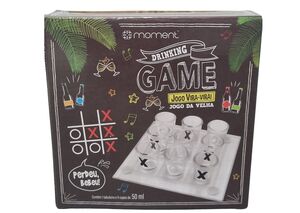 JOGO DA VELHA DRINK ACRILICO 13X13X4CM