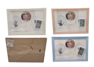 PORTA RETRATO MATERNIDADE E TINTEIRO MDF E PLASTICO PP 31 CM