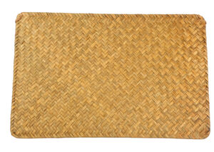 JOGO AMERICANO RETANGULAR FIBRA NATURAL 45 CM X 30 CM X 0 5 CM