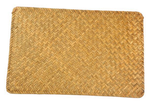 JOGO AMERICANO RETANGULAR FIBRA NATURAL 45 CM X 30 CM X 0 5 CM