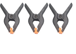 KIT 3 PCS GRAMPOS DE NYLON DE PRESSAO MULTIUSO 9 5 CM 20676