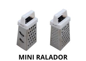 RALADOR MINI EM ACO INOX 1UN