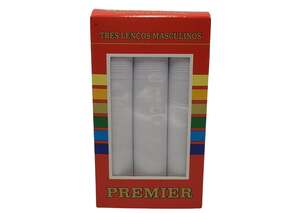 LENCO PREMIER CX VERM. BRANCO LISO 2405 C/3PCS 32X