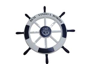 DECORACAO DE MADEIRA TIMAO/VOLANTE  45 CM