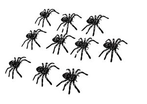 BICHOS ARANHA PRETA C/10