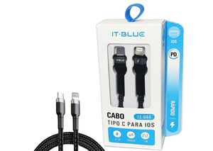 CABO DE DADOS TIPO C P/ IOS IT-BLUE LE-844