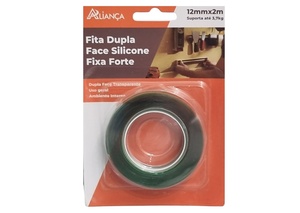 FITA DUPLA FACE 12 MM X 2 M DE ACRILICO 21201