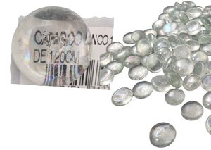 GEMAS DE VIDRO , DECORATIVAS , AQU?RIO , BINGO 1KILO