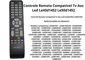 CONTROLE REMOTO MAX-8014