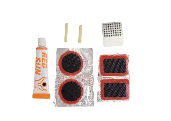 REPARO CAMARA DE AR DE BICICLETA KIT 7 PCS