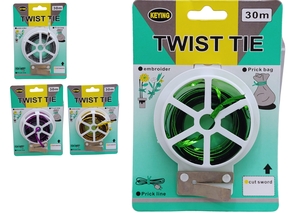ARAME PLAST. PRATA E DOUR. 30M AX13202TTD