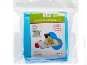 TAPETE HIGIENICO PARA PET 60 X 45 CM COM 6 UNIDADES AX16151