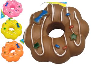 MORDEDOR PET ROSQUINHA  DE VINIL 8,5CM 19733