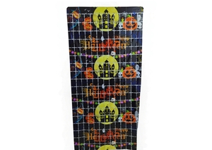 CORTINA DE HALLOWEEN METALIZADA 100X200CM 19945