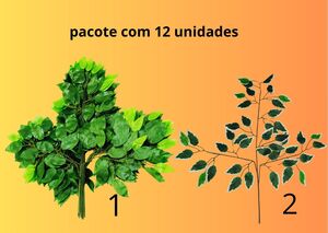 GALHOSARTIFICIAL 12 PECAS 55CM AX12412TTD