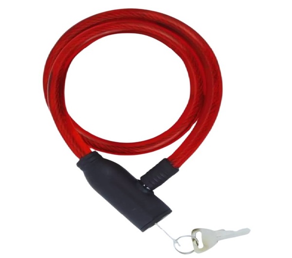 CADEADO DE BICICLETA 7MMX 60CM 19610