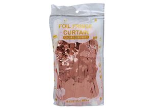 CORTINA DE FESTA 1X2 METROS COR ROSE