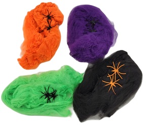 TEIA DE ARANHA HALLOWEEN COLOR 19028