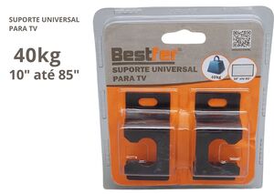 SUPORTE UNIVERSAL P/TV 10 A 85POL ATE 40KG