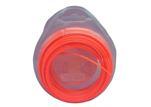 FIO DE NYLON REDONDO PARA ROÇADEIRA 2MMX10M