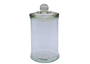 POTE DE VIDRO COM TAMPA HERMETICO 750ML 19982 18X10 CM