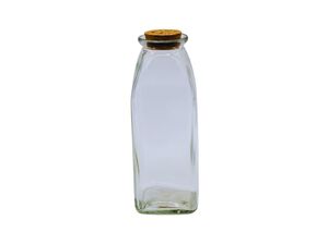 POTE DE VIDRO COM ROLHA 200ML 19990