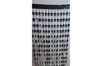 CORTINA DE HALLOWEEN METALIZADA 100X200CM 19942