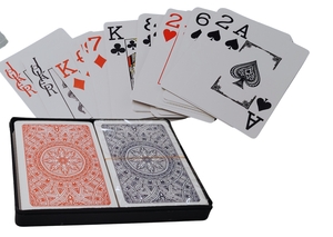 BARALHO DE PLASTICO 1 PAR 54X57 CM 87MM 13712