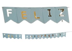 FAIXA FELIZ ANIVERSARIO FOSCA 11,5CM X 16CM 5 METROS 20409