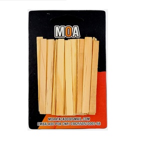 PALITO MEX CAFE MAD QUADR 50PÇS